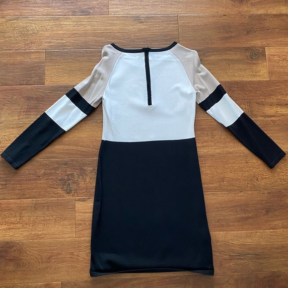 COPY - Women’s Calvin Klein Color Block Sweater Dress - Picture 5 of 6